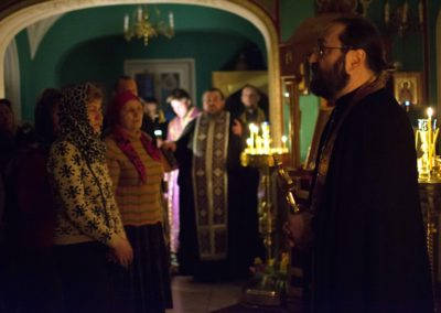 Чин прощения совершен на петербургском подворье Коневской обители накануне Святой Четыредесятницы