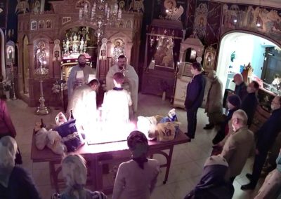 На петербургском подворье Коневской обители совершены богослужения Троицкой родительской субботы