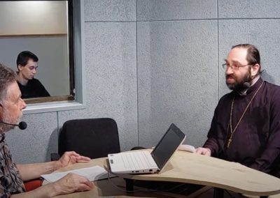 Настоятель петербургского подворья Коневского монастыря впервые принял участие в авторской программе «Неделя» Радио «Град Петров»