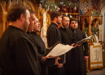 На петербургском подворье Коневской обители состоялся концерт Епархиального хора духовенства