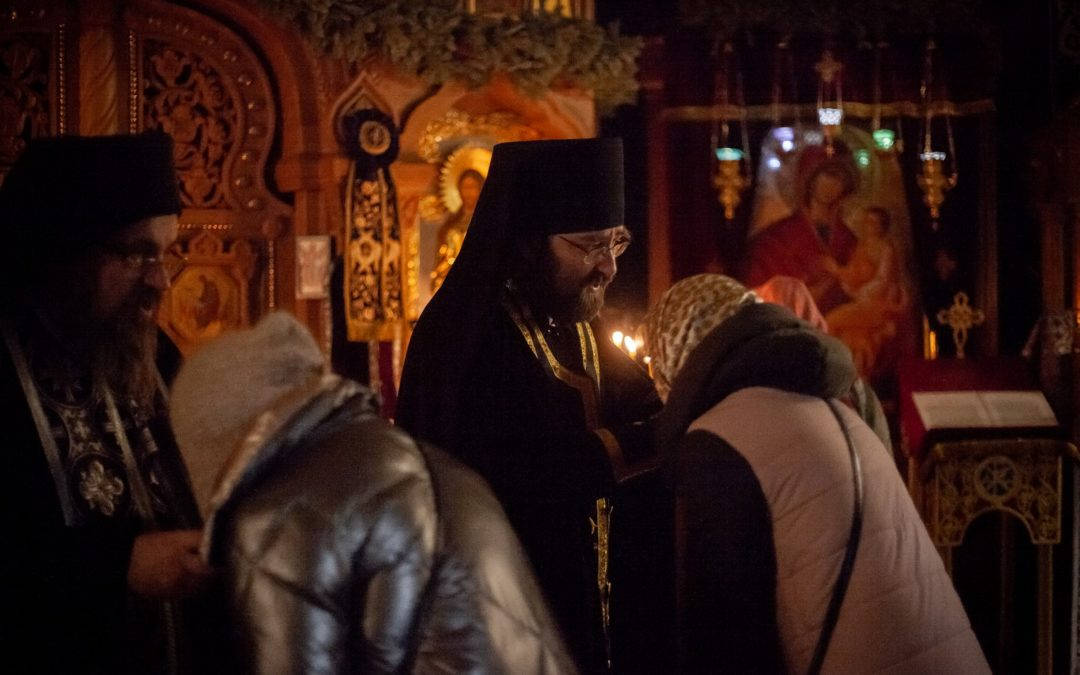 На петербургском подворье Коневского Рождество-Богородичного монастыря совершен Чин прощения