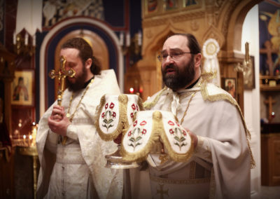 Праздник Вознесения Господня встретили на петербургском подворье Коневского монастыря