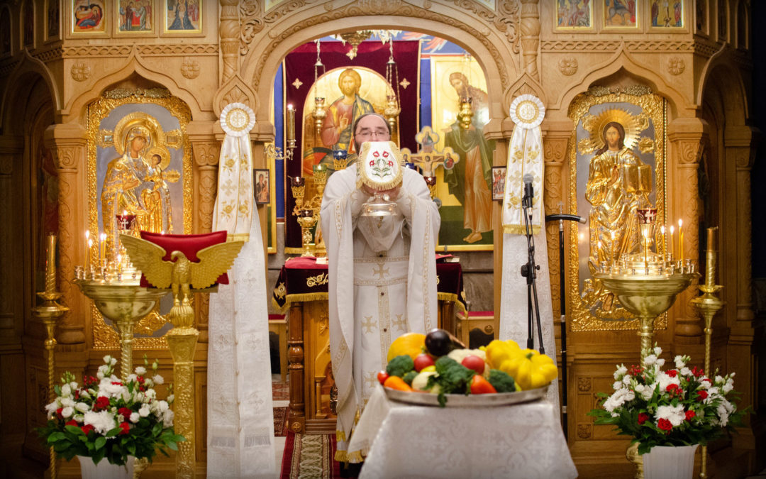 На петербургском подворье Коневской обители совершены торжественные богослужения праздника Преображения Господня
