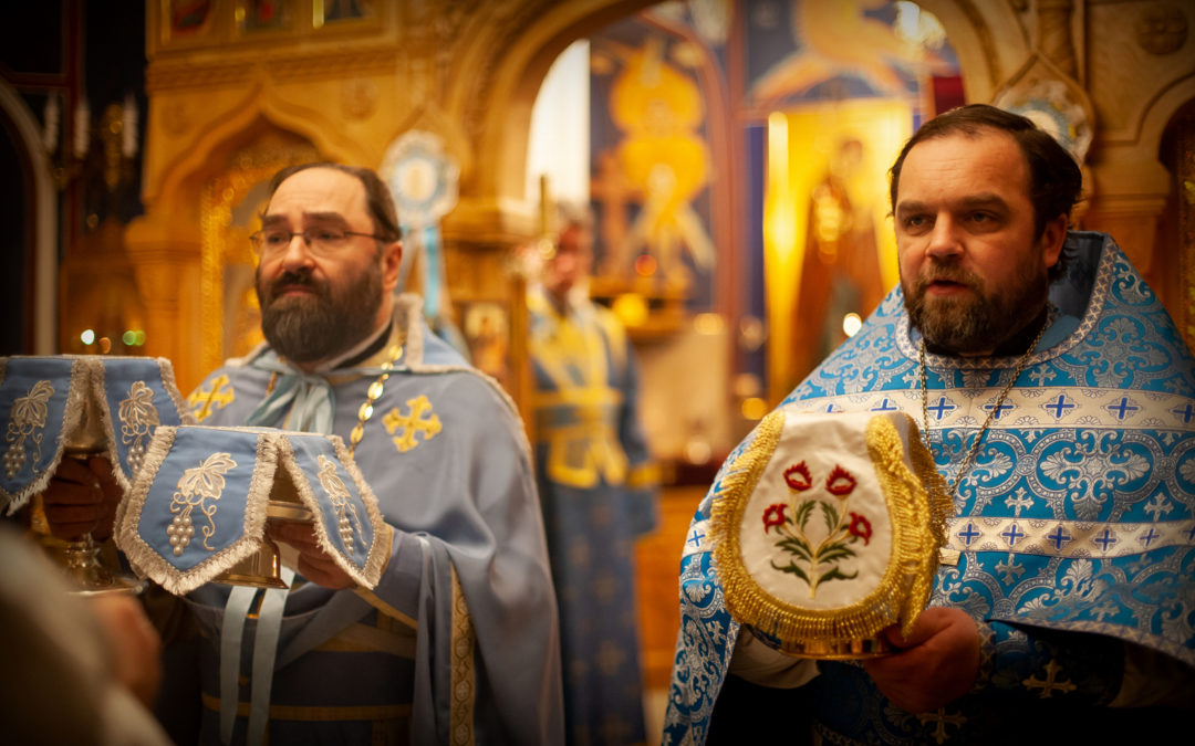 На петербургском подворье Коневской обители молитвенно встретили праздник Введения во храм Пресвятой Богородицы