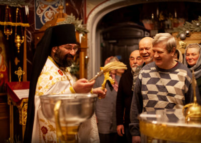 Праздник Богоявления молитвенно встретили на петербургском подворье Коневской обители