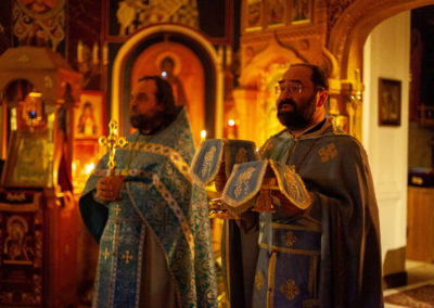 Праздник Покрова Божией Матери молитвенно встретили на петербургском подворье Коневского Рождество-Богородичного монастыря