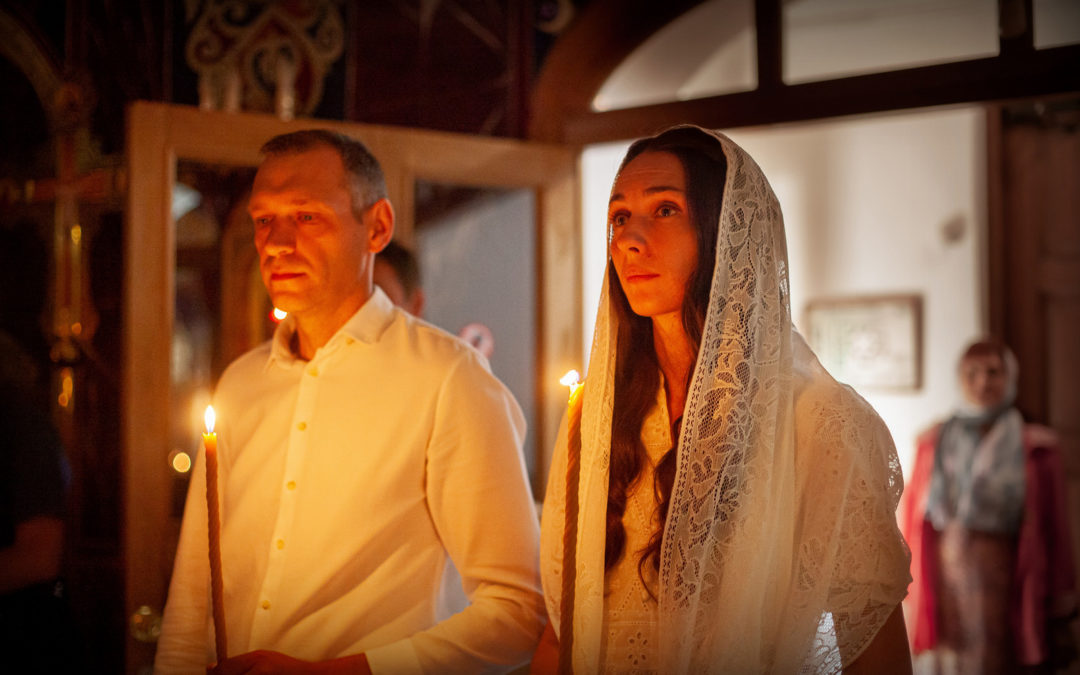 Божественная литургия с Таинством Венчания была совершена на подворье